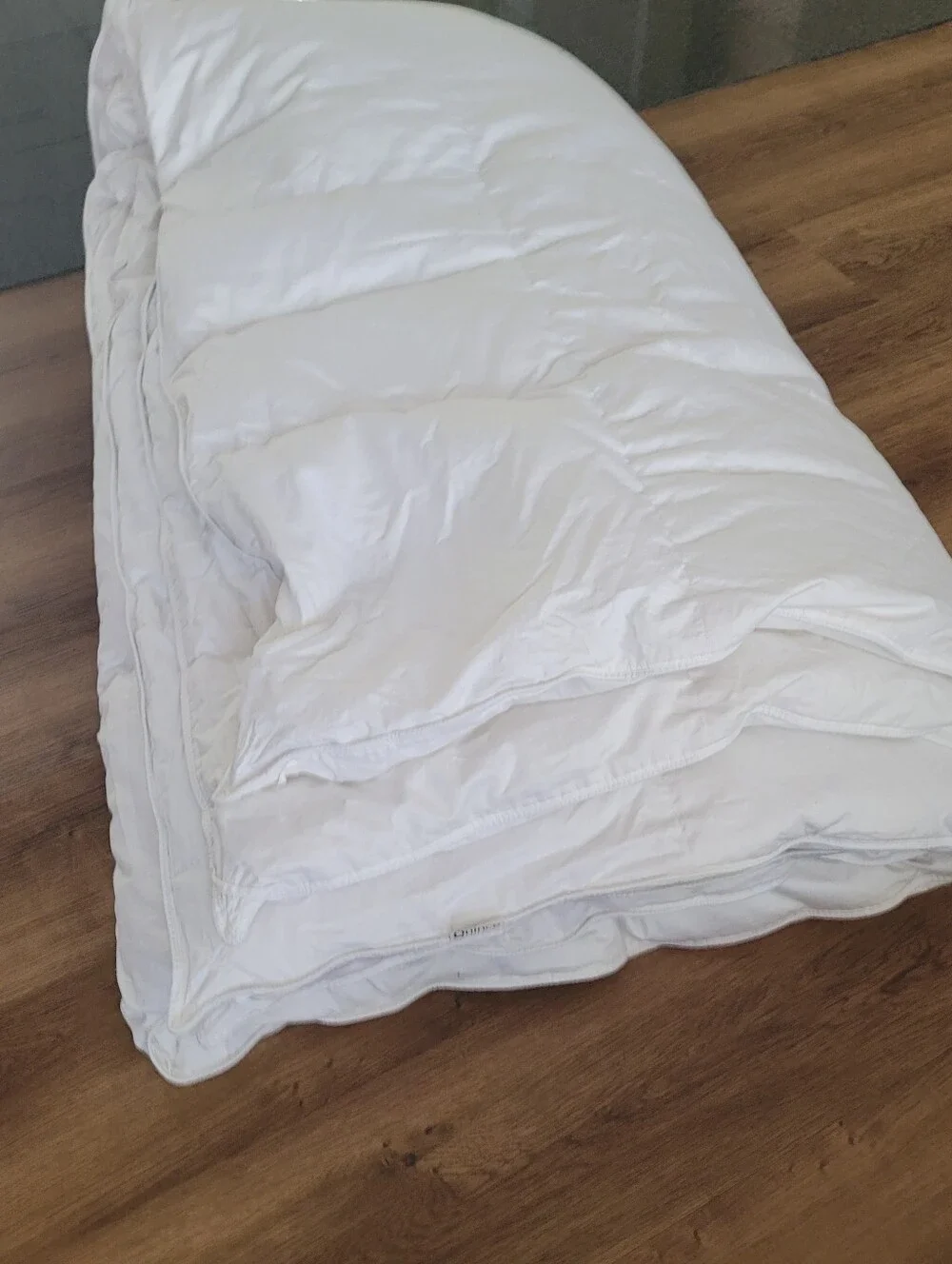 Quince White Cotton Duvet Cover King/ Cal King